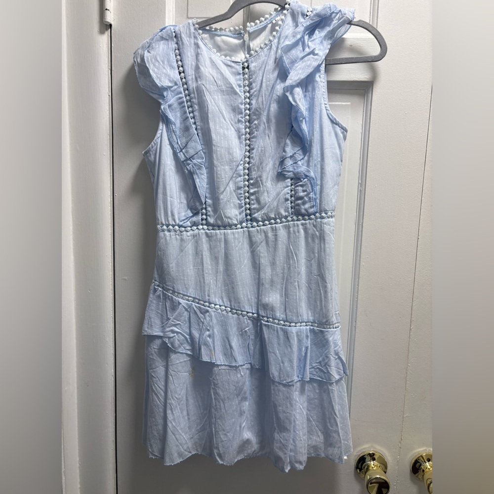 Charming Light Blue Dress